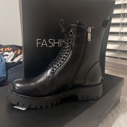 Fashion Nova Combat boots