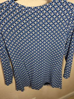 Charter club women knit v neck blouse