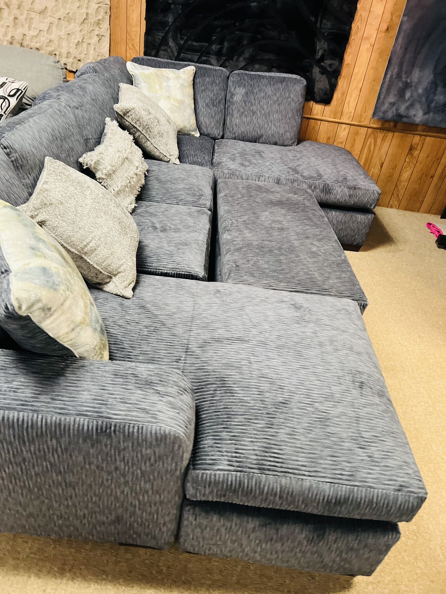 Double Chaise Cozy Sectional!