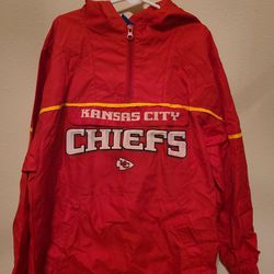 Kansas City Chiefs Kids Raincoat Size 8 