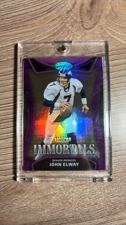 John Elway Certified Immortals Purple Parallel /299