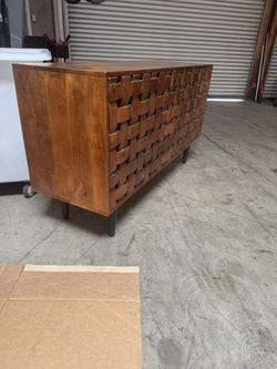 Wooded Entertainment Storage Cabinet