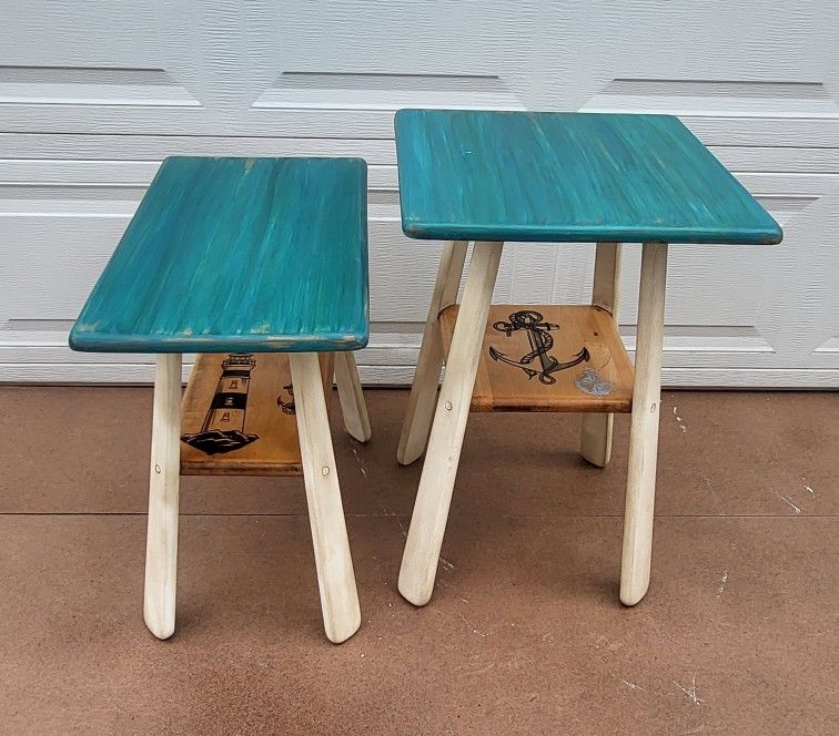 Side Tables Set Of 2
