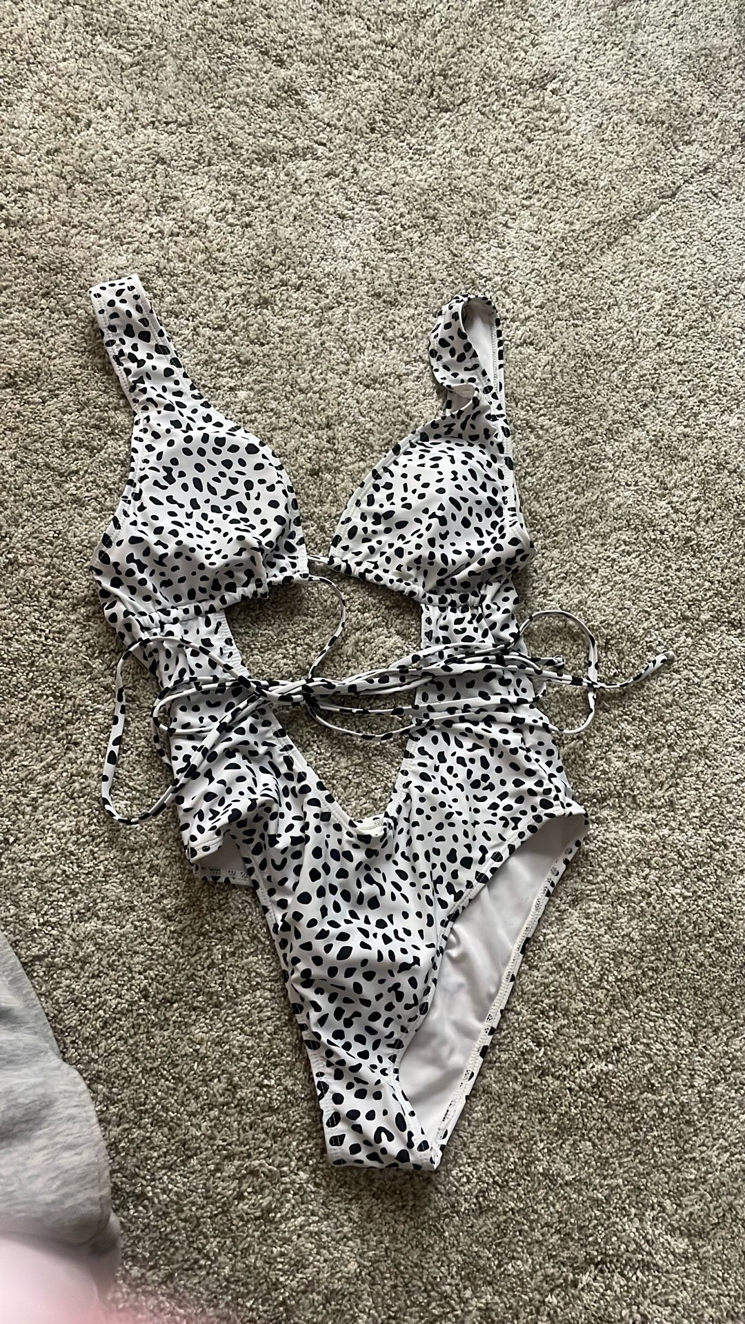 Black And White Bikini