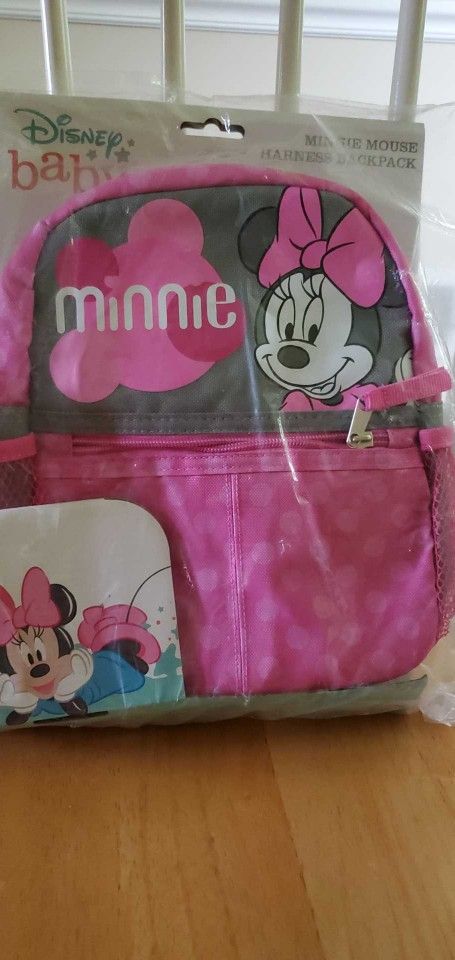 Minnie Mouse Harness Backpack
