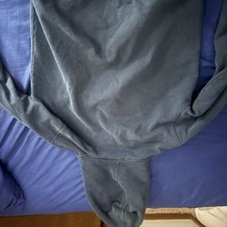 blue supreme world famous zipup sweatshirt
