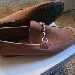 Ted Baker Brown Suede Loafers Slip On Shoes Men Size 11