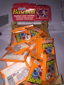 unopened baseball cards