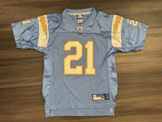 Reebok San Diego Chargers LaDainian Tomlinson #21 NFL Home Jersey YOUTH L 14/16  100% authentic. Good condition.   This product is a Vintage Reebok Sa
