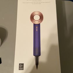 NEW dyson supersonic hair dryer Blue/rose
