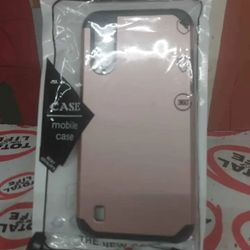 Samsung Galaxy A01 Rose Gold Phone Case 