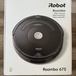 iRobot Roomba 675  Wi-Fi Connected Robotic  Robot Vacuum Cleaner  (Used once)  