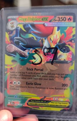 Mega Delphox EX Pokémon Card 008/084
