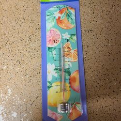 Outdoor Thermometer & Plant Holder