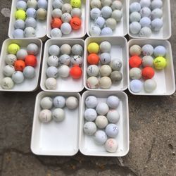 Golf Balls (131), Assorted Brands