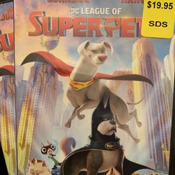 DC League Of Superpets DVD BRAND NEW!! Two Available. Sealed! Never opened