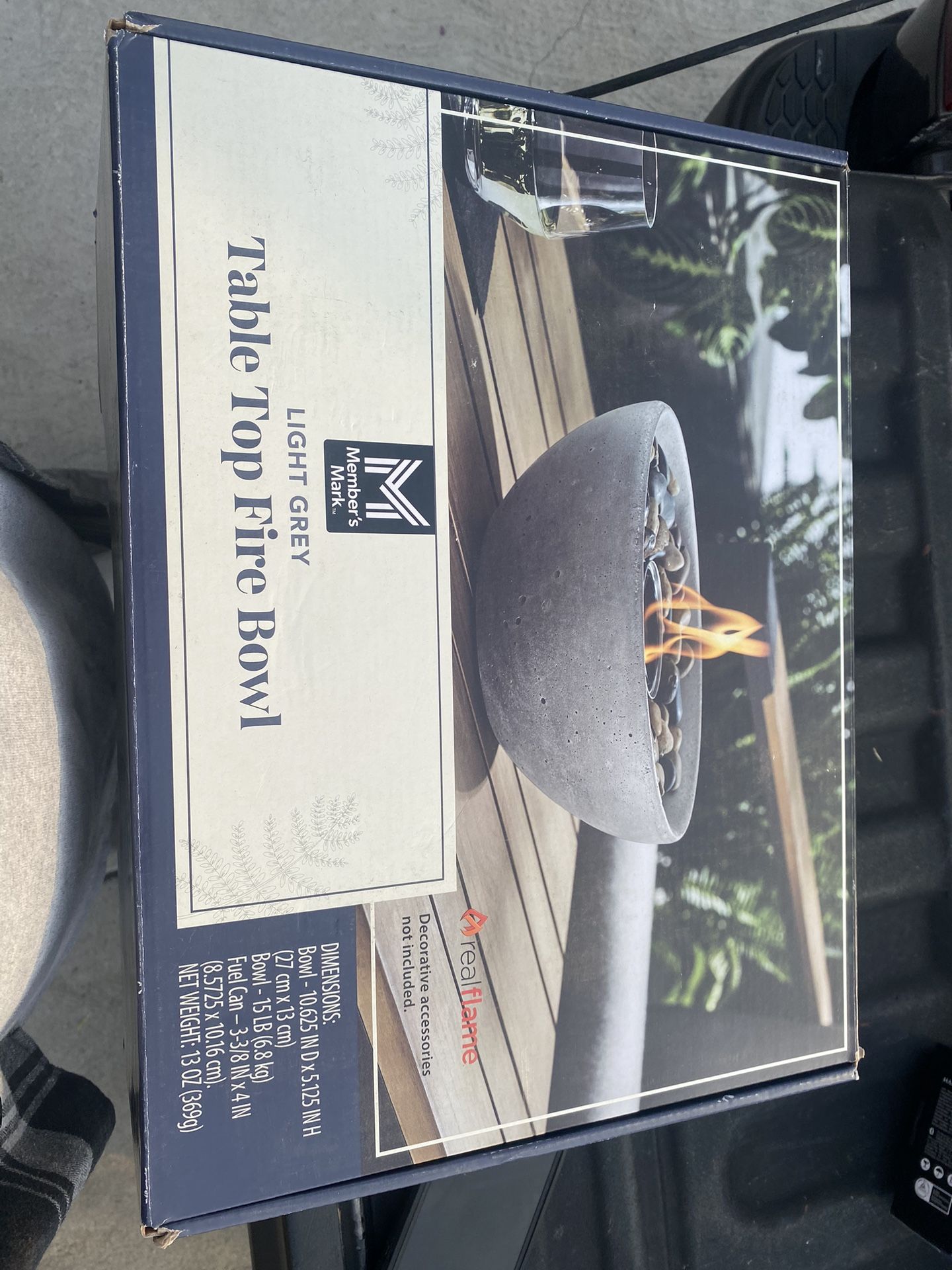 Member's Mark Table Top Fire Bowl