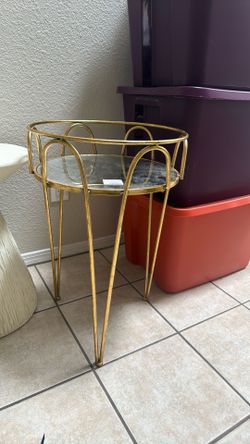 Gold Accent Table