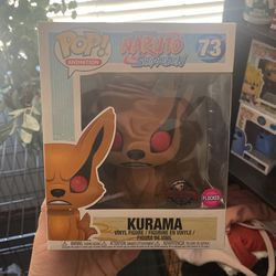Kurama Flocked Large Funko