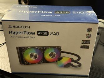 MONTECH HyperFlow ARGB 240 - AIO CPU Liquid Cooler