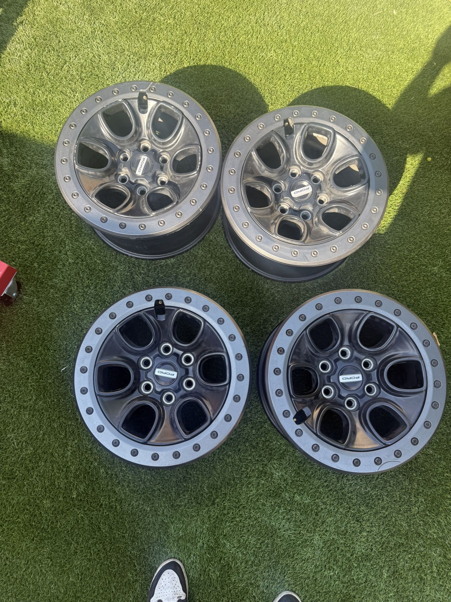 4 Wheels From An F150 Raptor