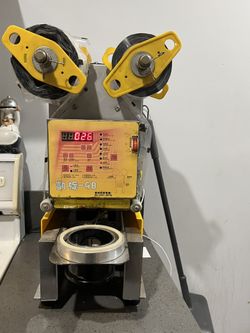 Boba Sealing Machine