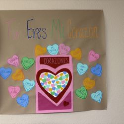 Valentines Day Banner Spanish 