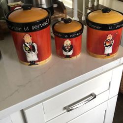 Ceramic jar Set Of Three