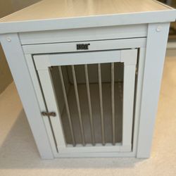 Furniture Style Dog Crate & End Table