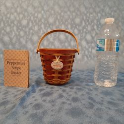 Longaberger Peppermint Stripe 2007 basket