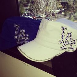 Dodgers Custom.Bling hats