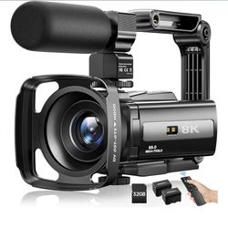 Cámara de video 8K para YouTube / Vlogging – nueva