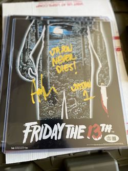 1st Jason Autographed