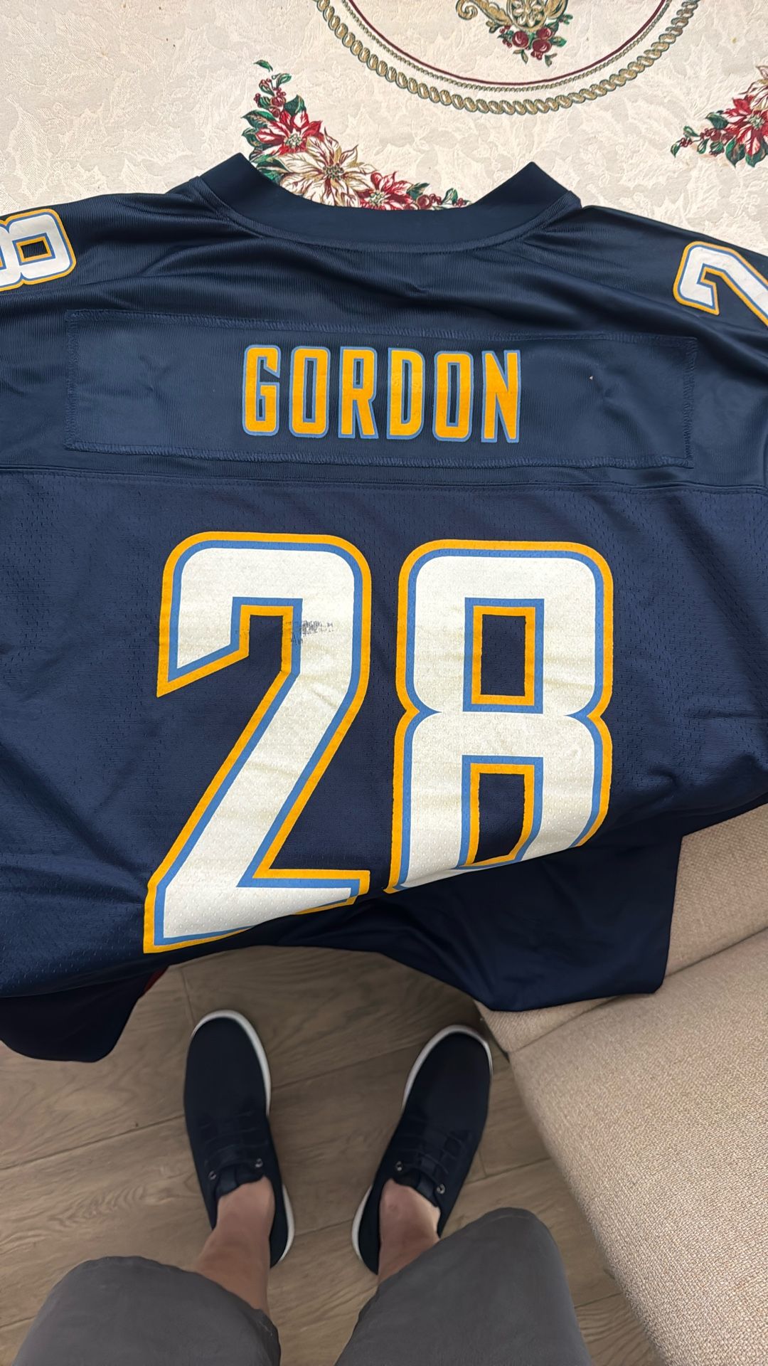 Chargers Melvin Gordon Jersey Size 3XL
