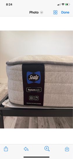 Sealy Posturepedic Mattress with Frame