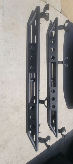 Jeep side steps bars