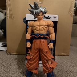 Goku Ultra Instinct Statue Banpresto Grandista DragonBall Super 11 Inch (BOX)