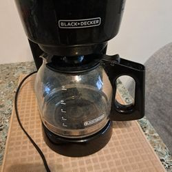Coffee Maker Black +Decker 12 Cups