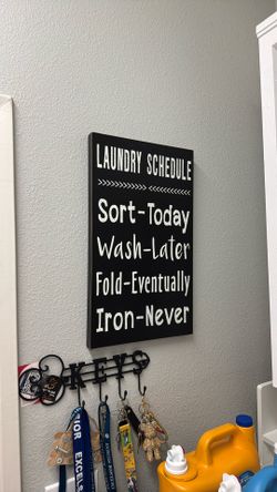 Laundry Decor Frame