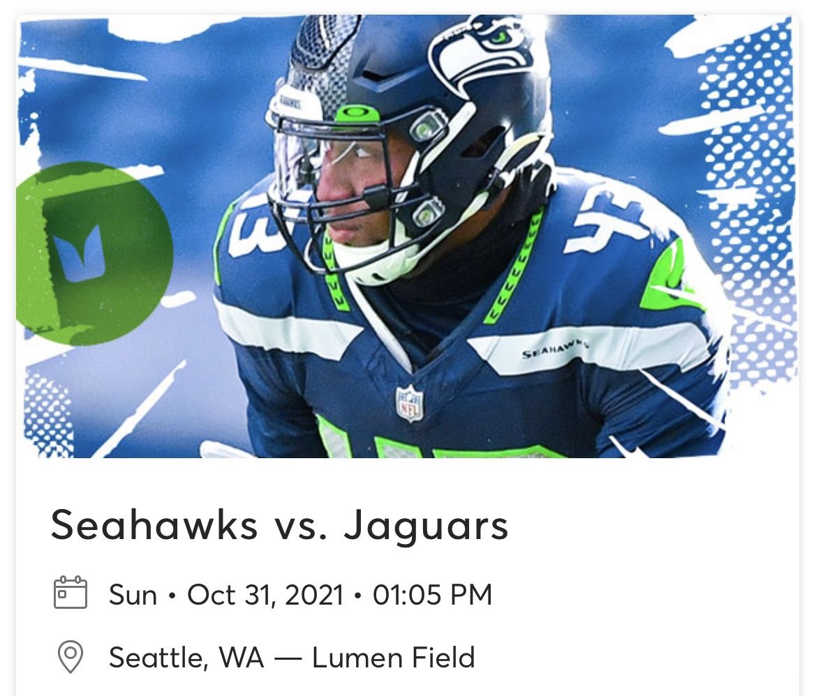 Jaguars vs Seahawks