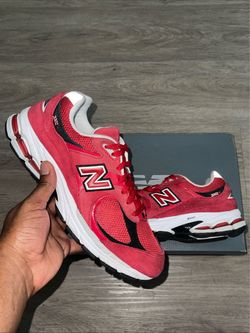 Size 8- New Balance 2002R Team Red