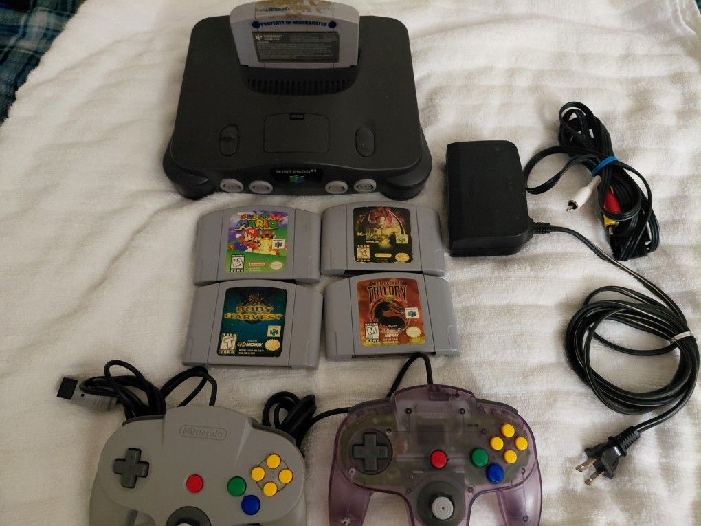 Nintendo 64 And Games