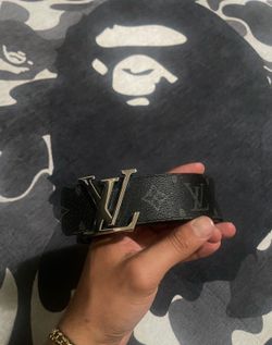 Louis Vuitton Initiales Belt Monogram Eclipse Black/Gray size 105/42