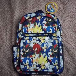 Sonic The Hedgehog Backpack 