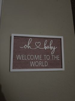 Baby Girl Canvas