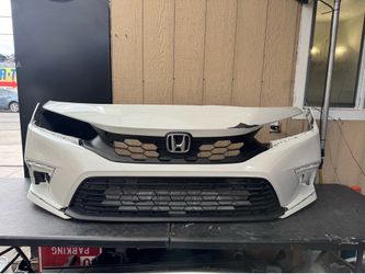 2022 2023 2024 HONDA CIVIC FRONT BUMPER COVER OEM USED