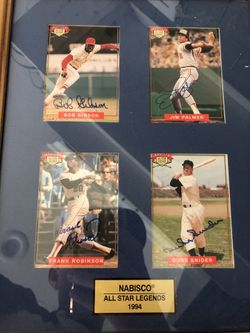 Baseball cards- Limited edition autographed trading card set