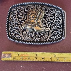 New Western cowboy boots cowboy cowgirl rodeo belt Buckle Shipping available