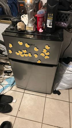 Mini fridge grey whirlpool