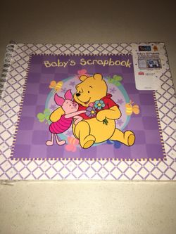Disney Winnie the Pooh baby’s scrapbook